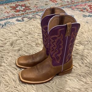 TWISTED X WOMEN'S 11" TECH X WESTERN BOOTS - BROAD SQUARE TOE size 7.5
